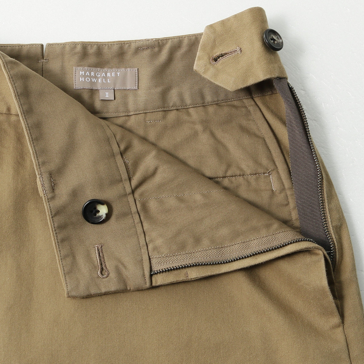 LIGHT COTTON TWILL SKIRT