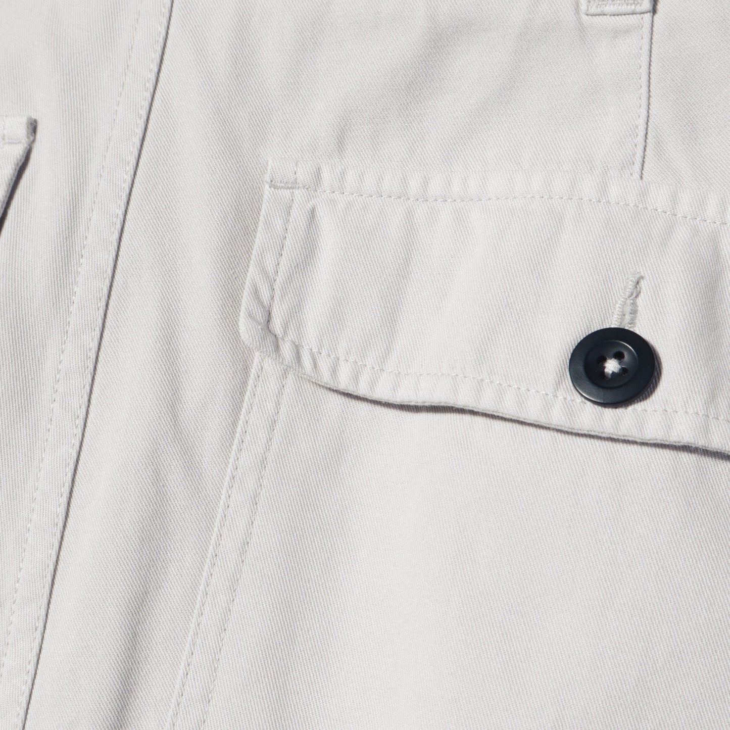RAISED COTTON TWILL TROUSERS