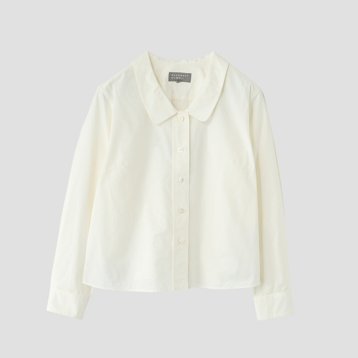 COTTON WOOL POPLIN SHIRT