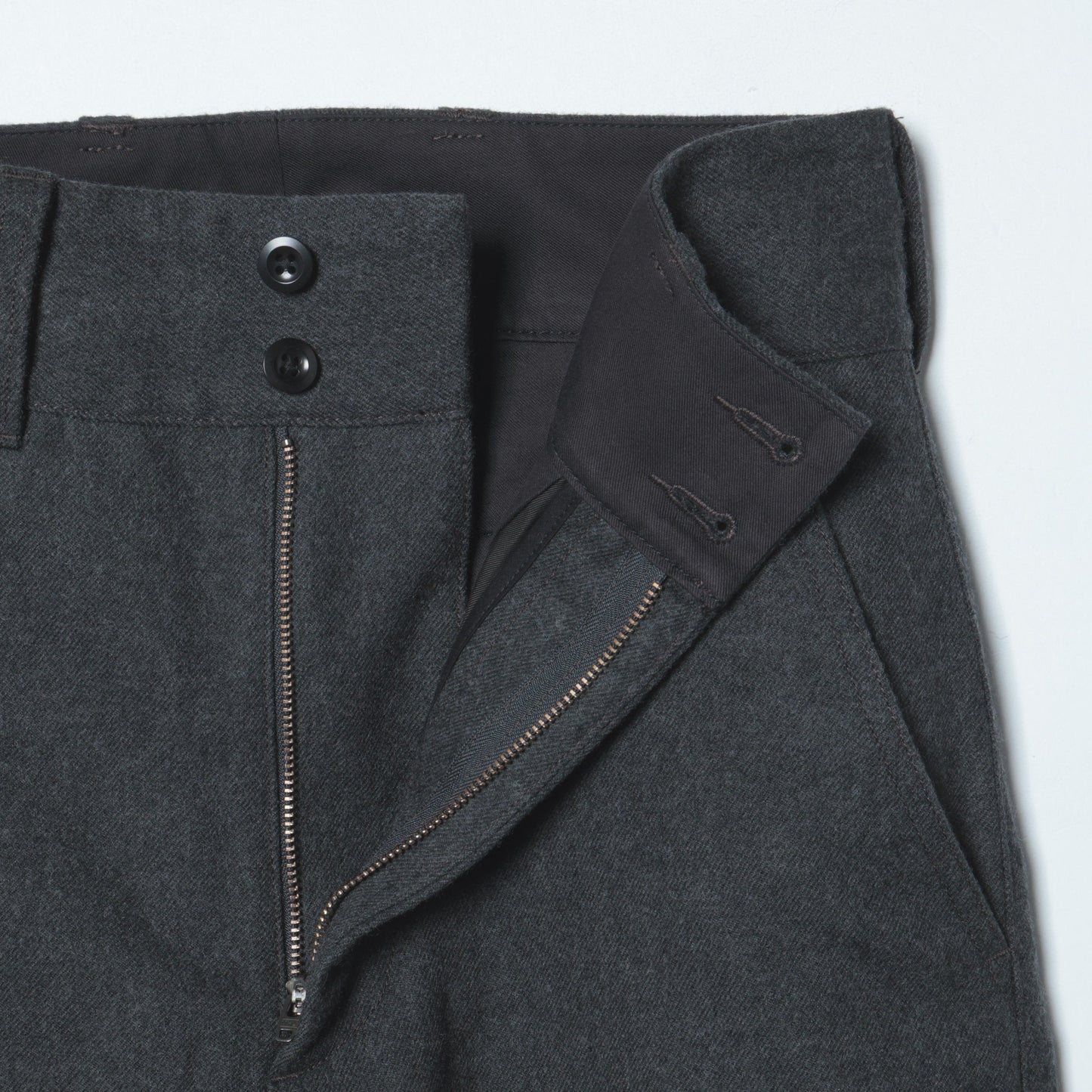 WOOL COTTON DRILL TROUSERS