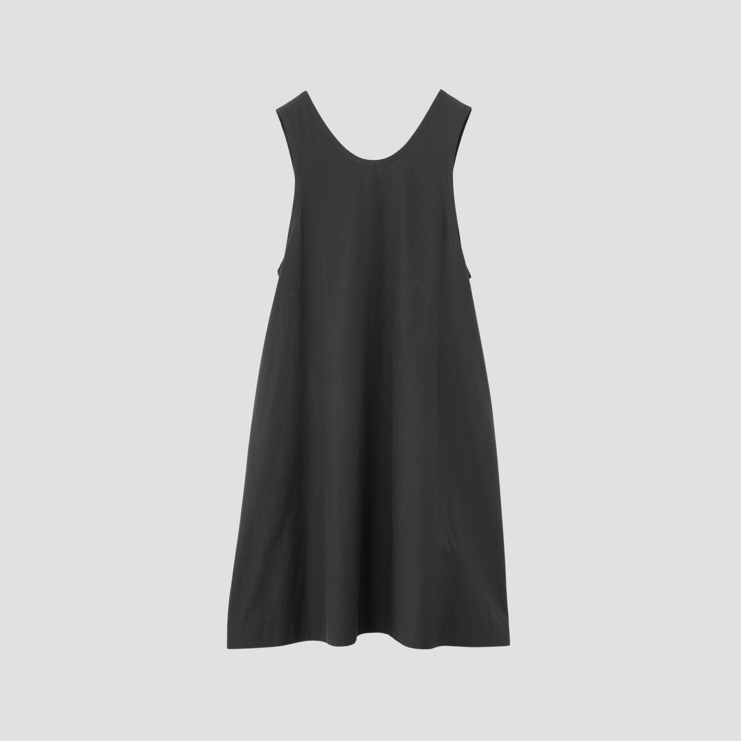 SILK COTTON POPLIN DRESS