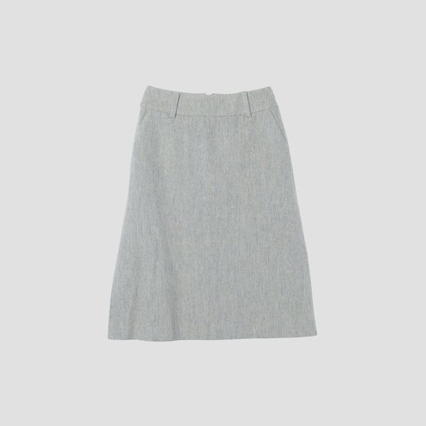 LIGHT BRITISH WOOL SKIRT