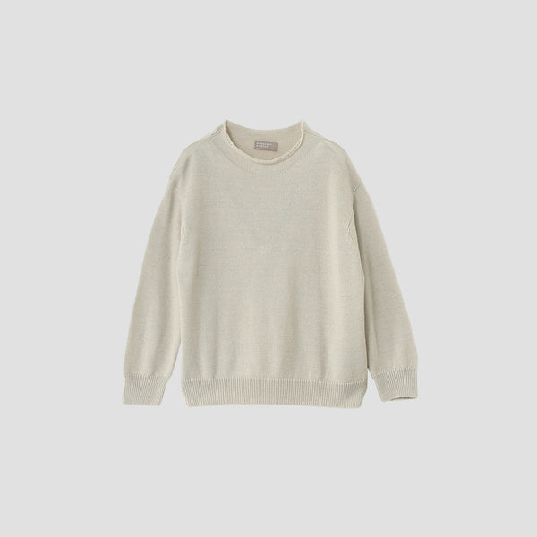 WOOL LINEN JUMPER KNIT