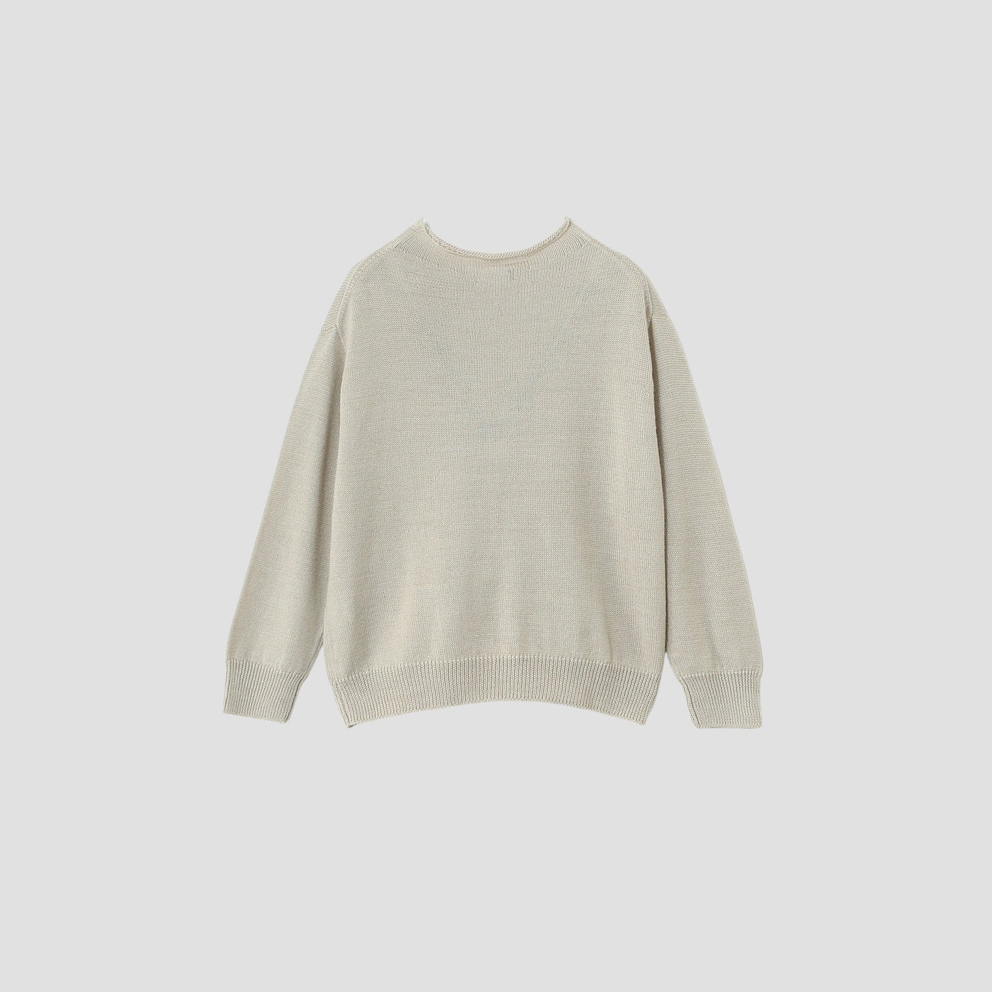 WOOL LINEN JUMPER KNIT