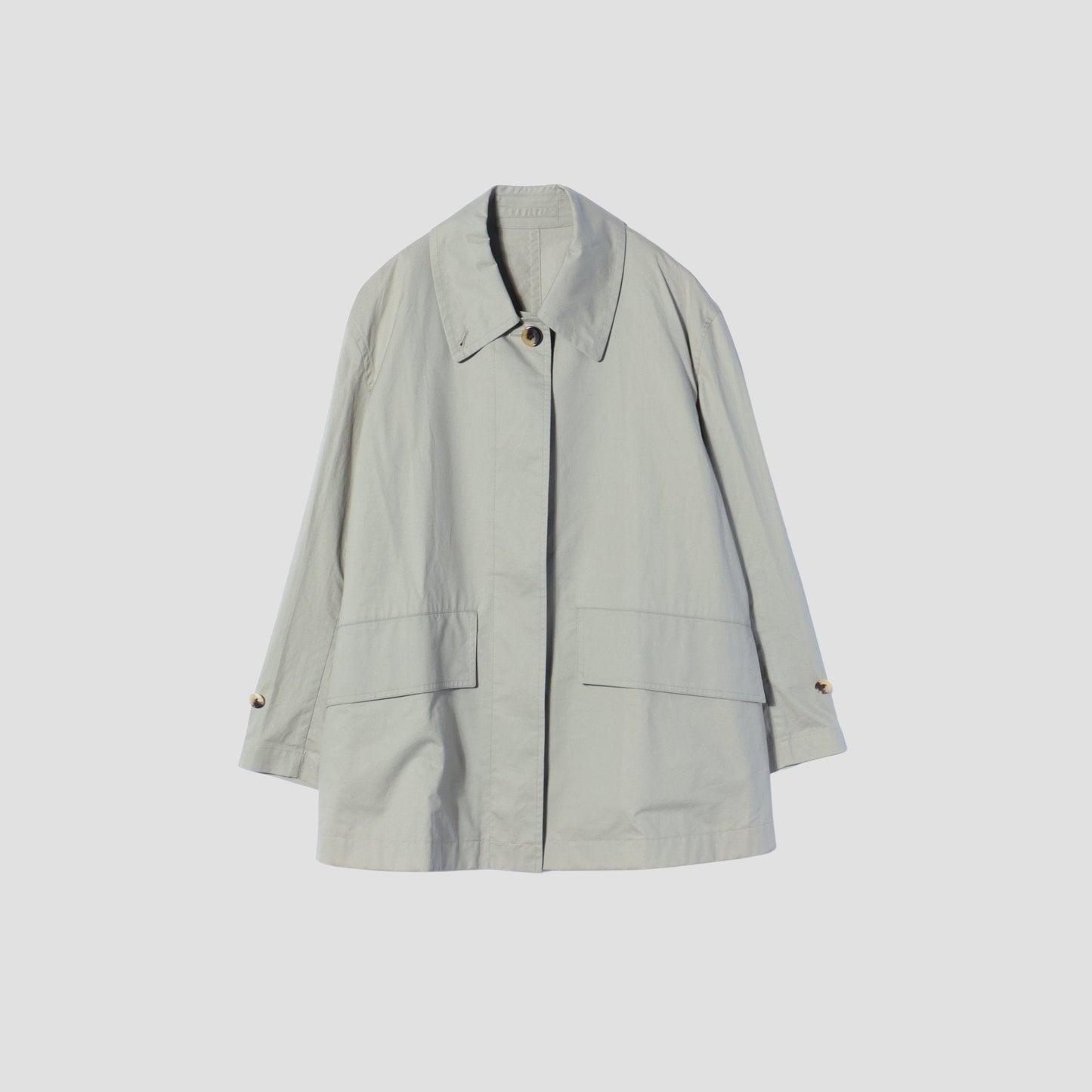 FINE COTTON TWILL COAT