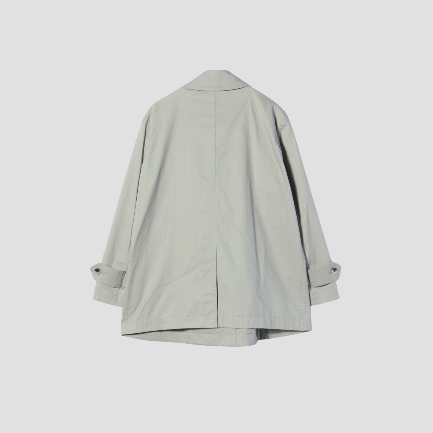 FINE COTTON TWILL COAT