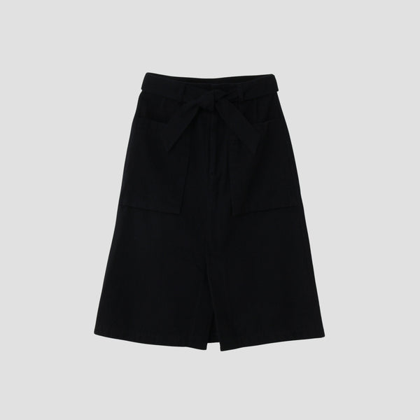 WOOL COTTON DRILL SKIRT