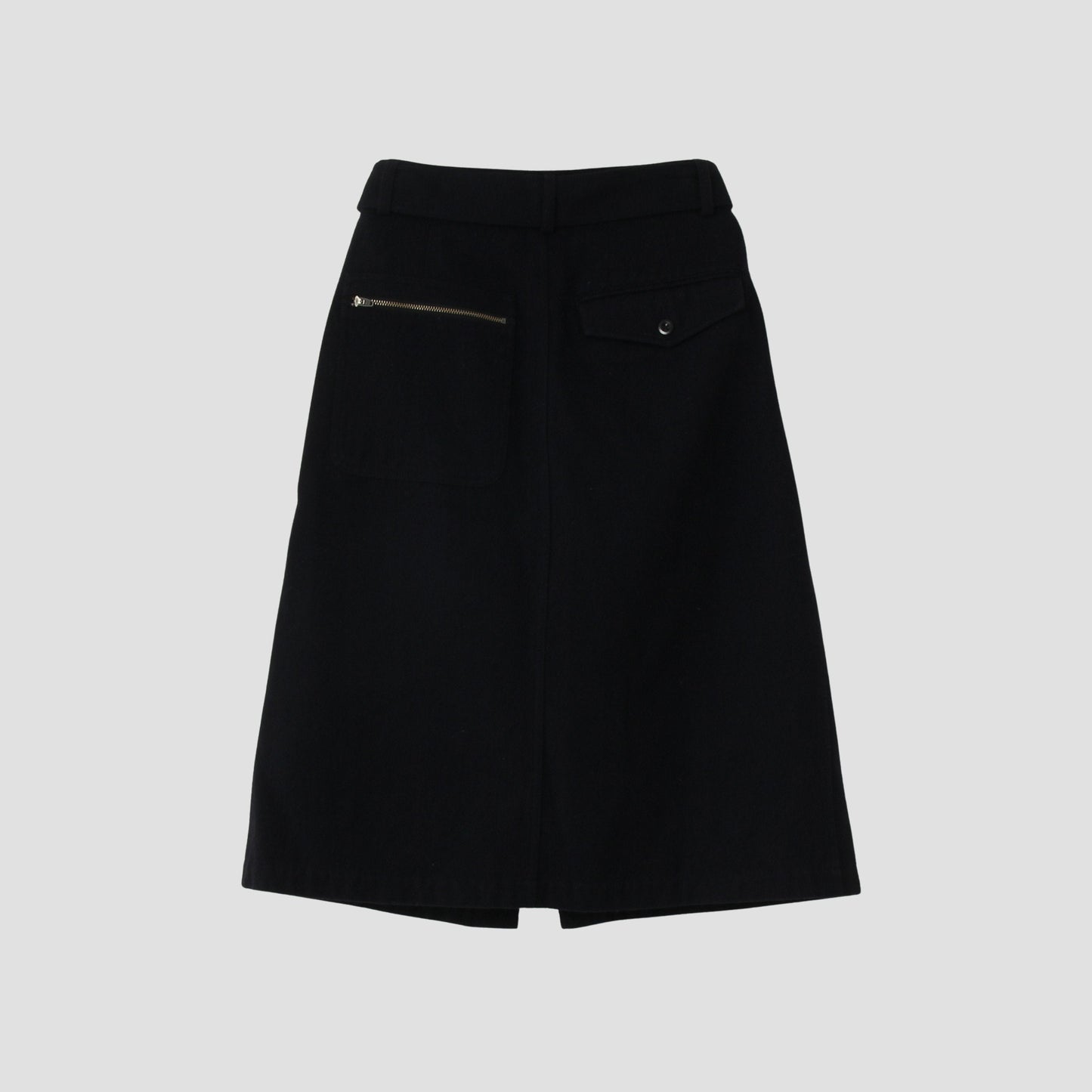 WOOL COTTON DRILL SKIRT
