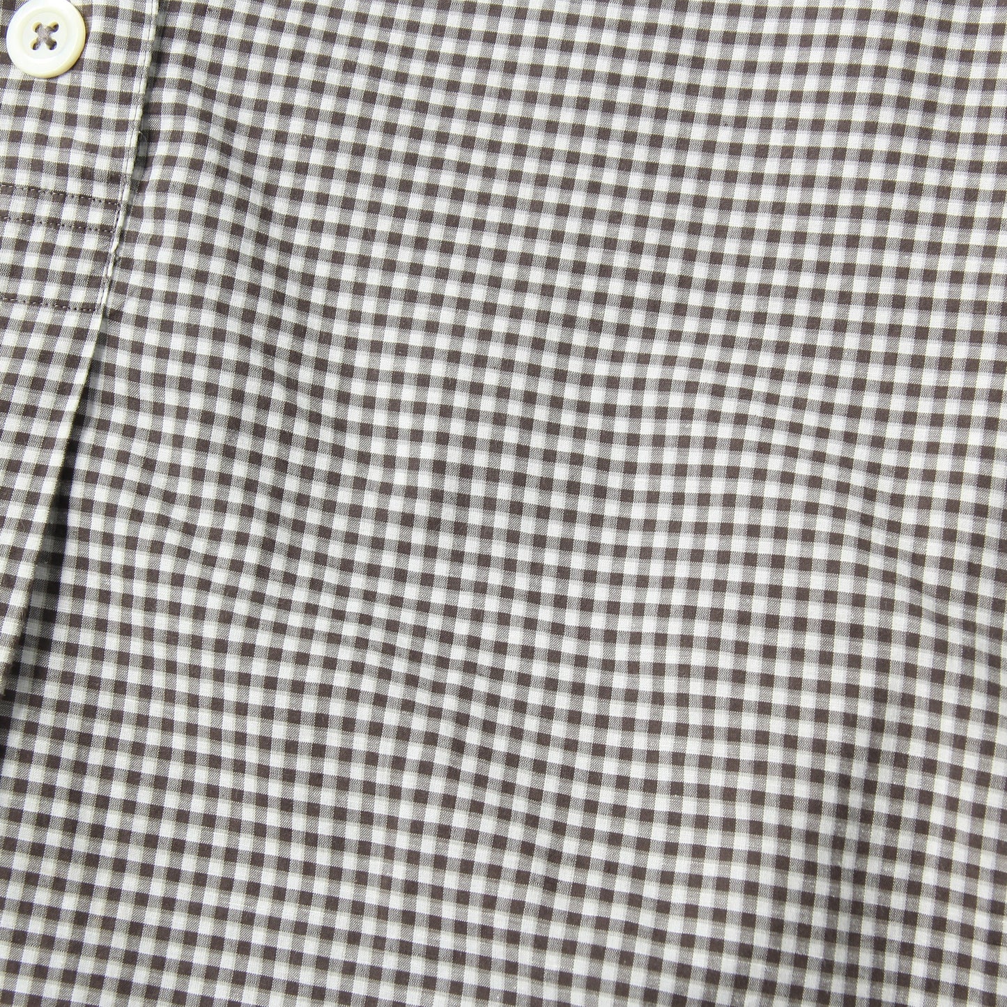 COTTON LINEN CHECK SHIRT
