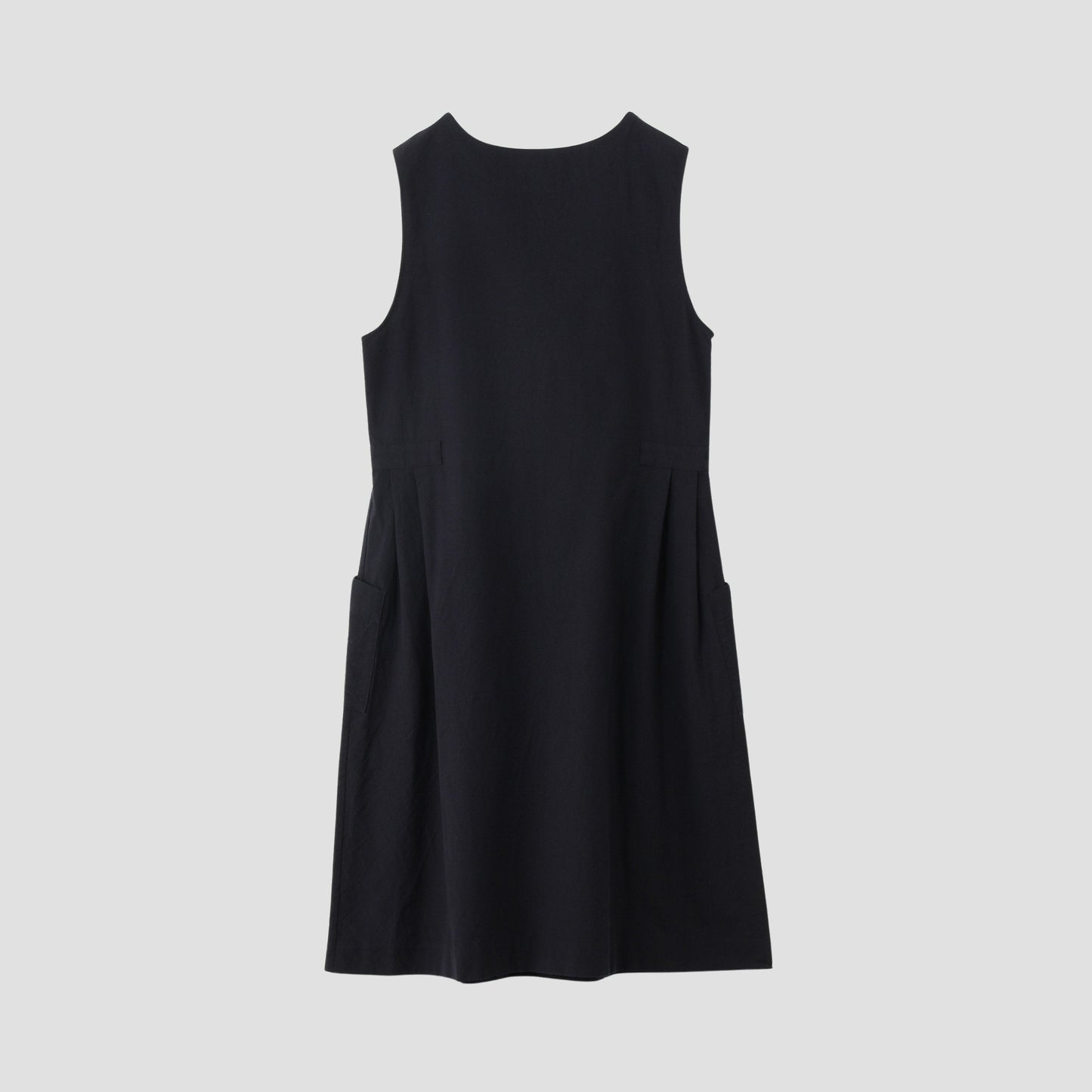 WOOL COTTON PLAINWEAVE DRESS