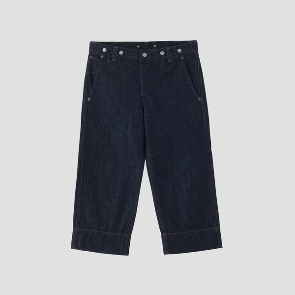 COTTON LINEN TWILL TROUSERS