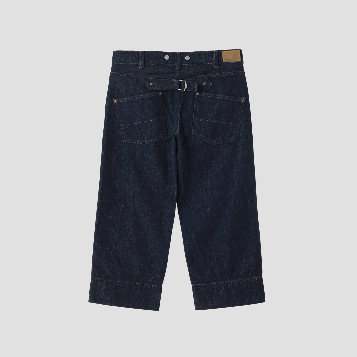 COTTON LINEN TWILL TROUSERS