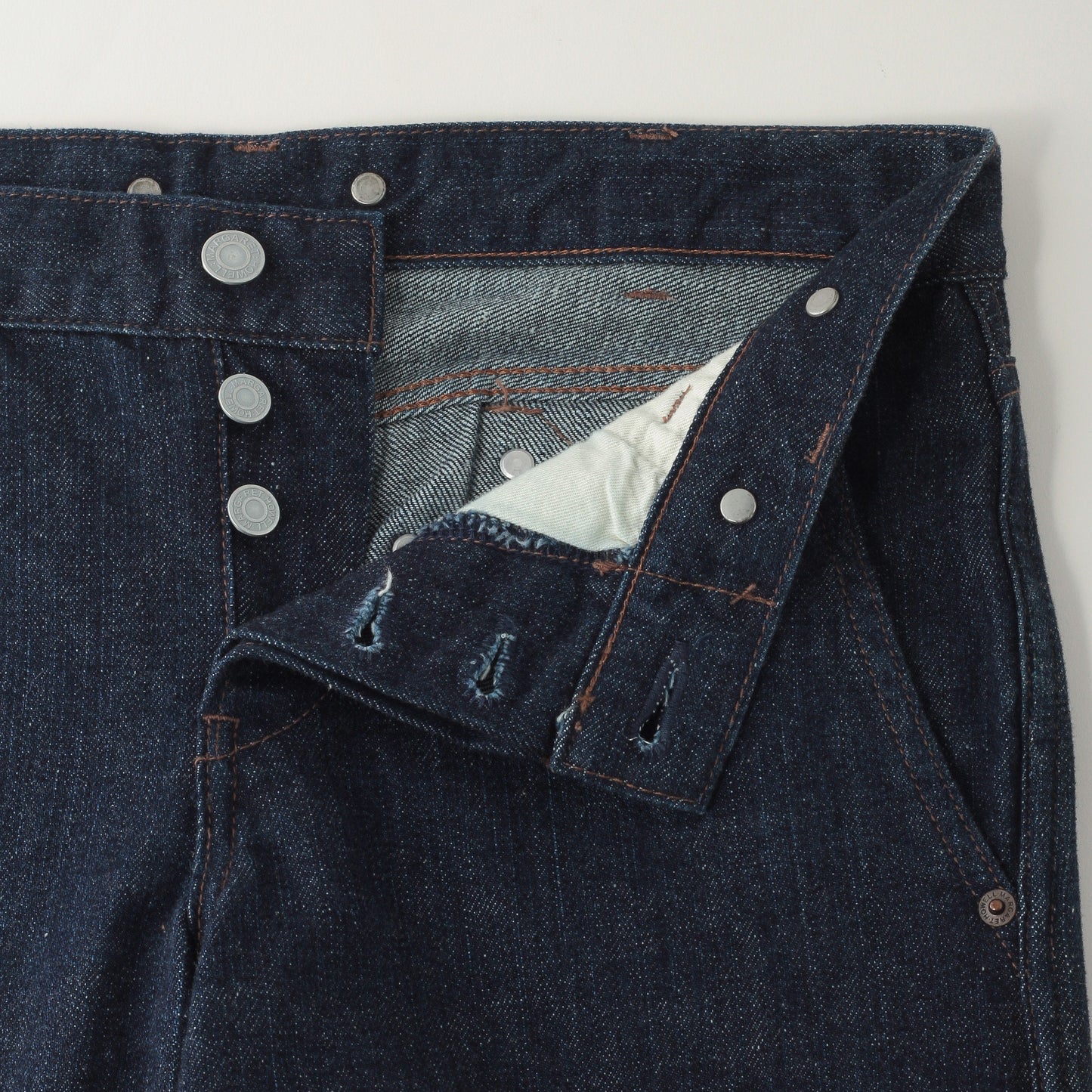 COTTON LINEN TWILL TROUSERS