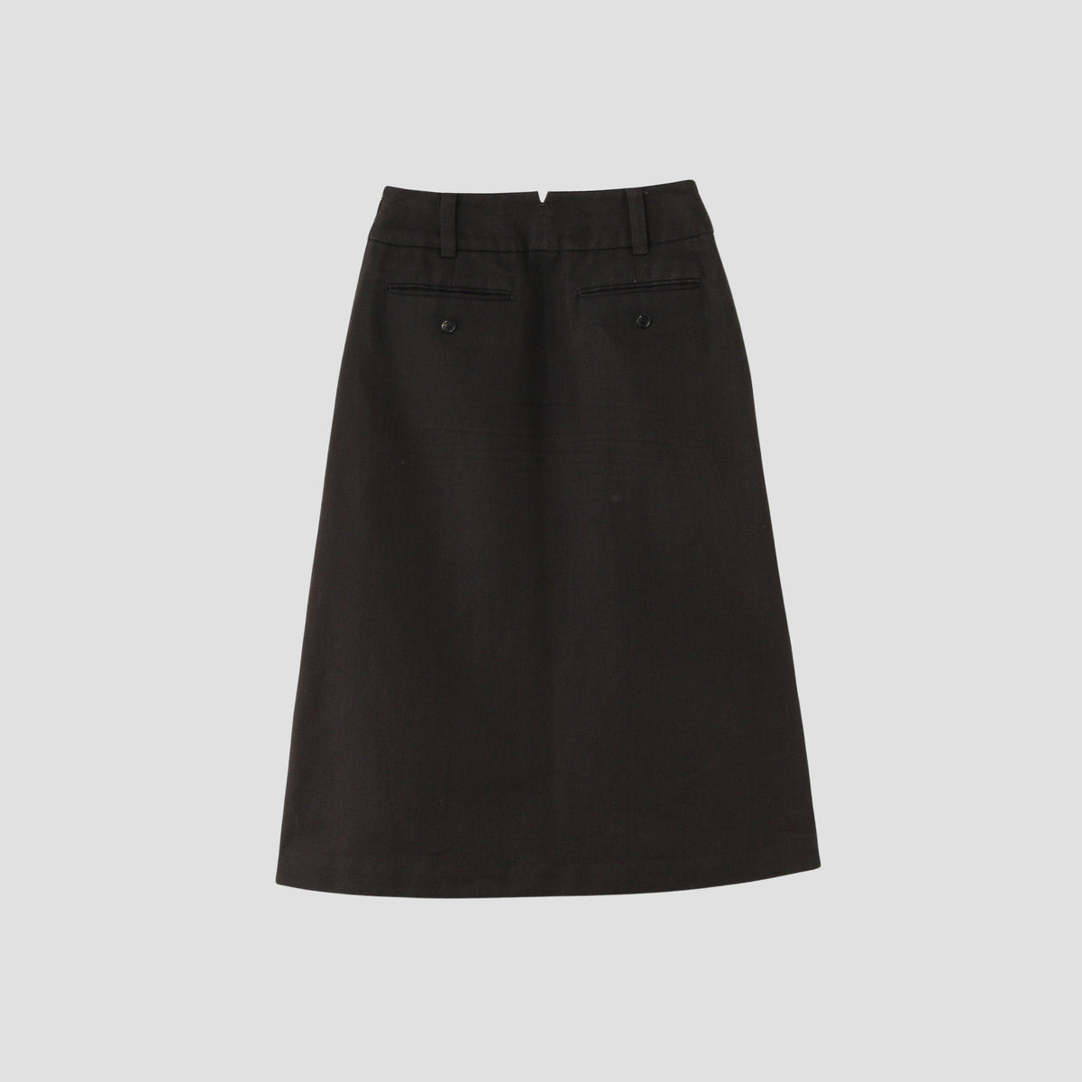 LINEN TWILL SKIRT