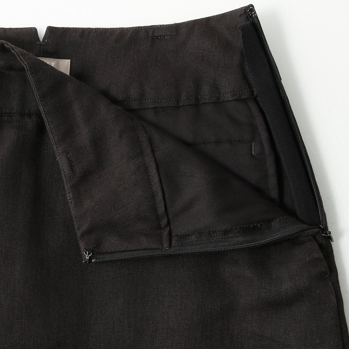 LINEN TWILL SKIRT