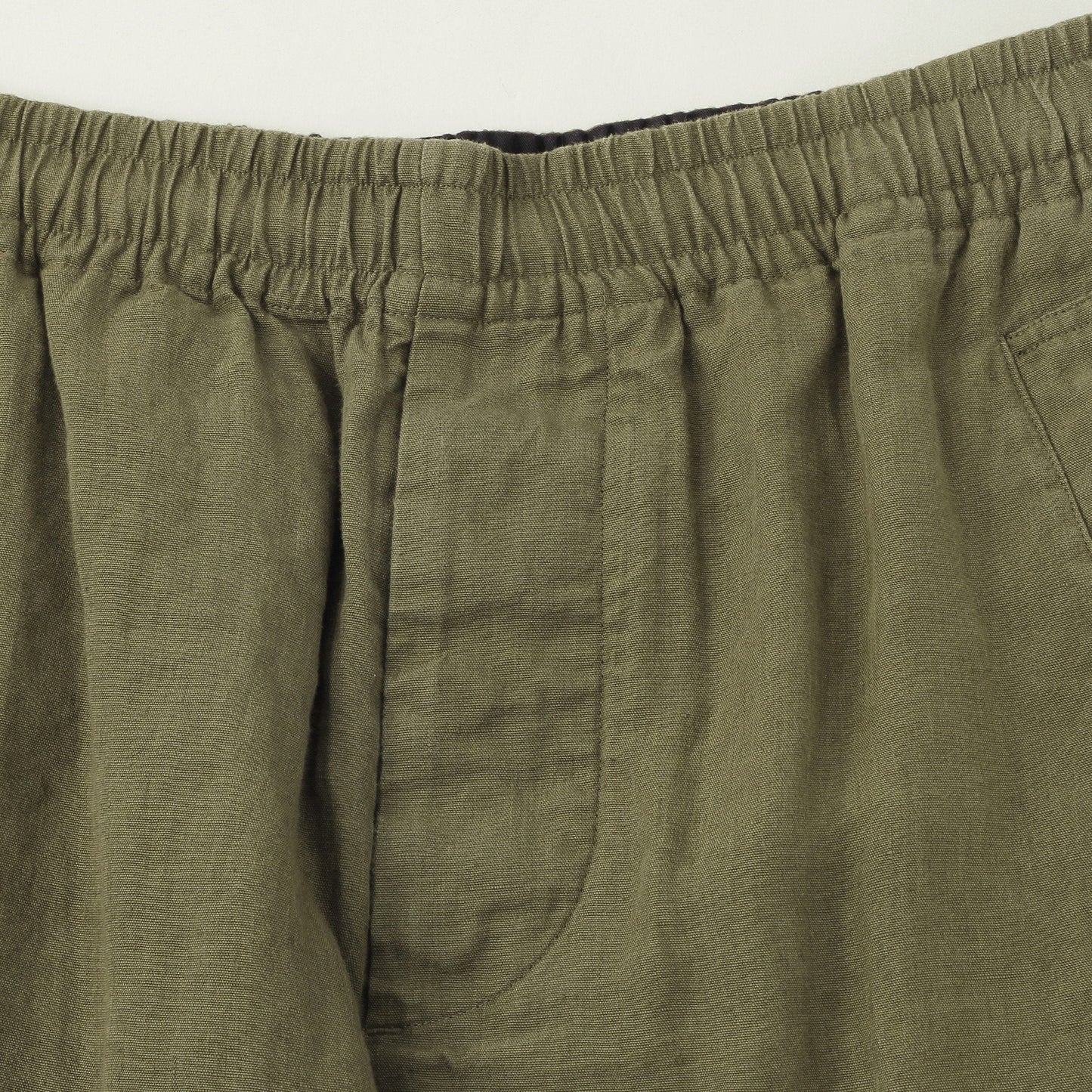 HIGHDENSE PLAINWEAVE LINEN TROUSERS