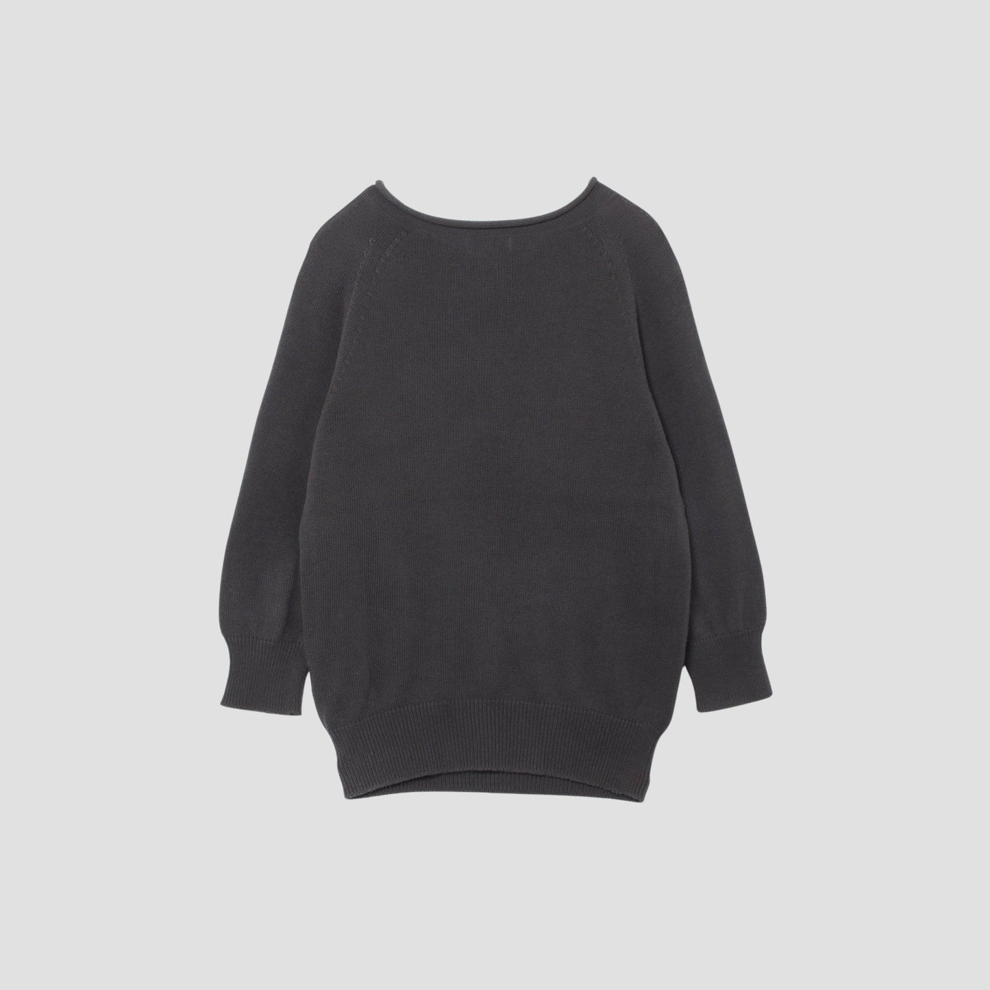 CAST OFF ROLL NECK KNIT