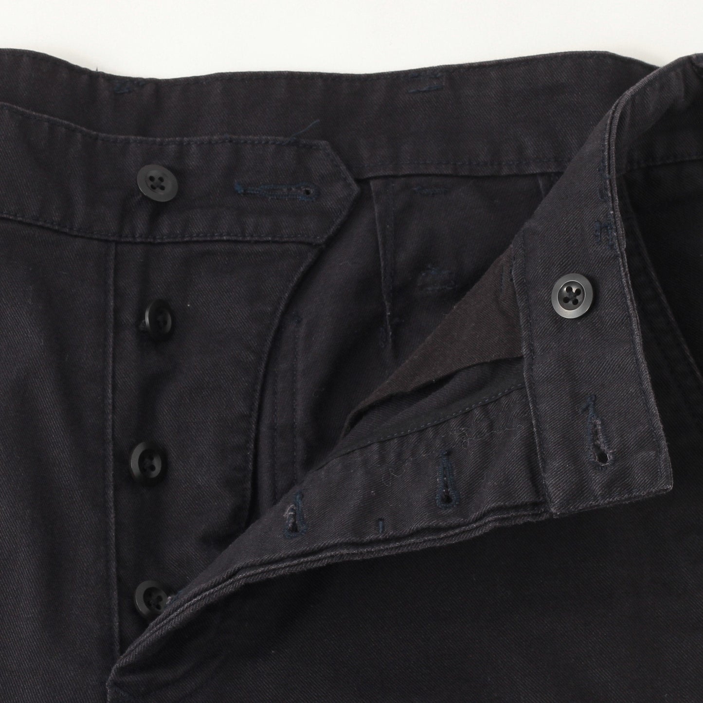 JAPANESE COTTON LINEN DRILL TROUSERS