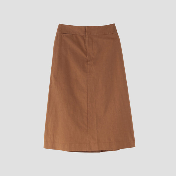 LIGHT COTTON LINEN SKIRT