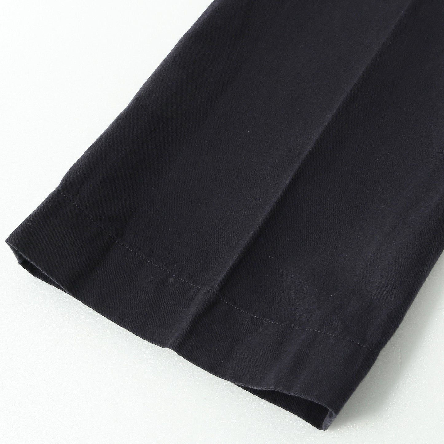 COTTON LINEN TWILL TROUSERS