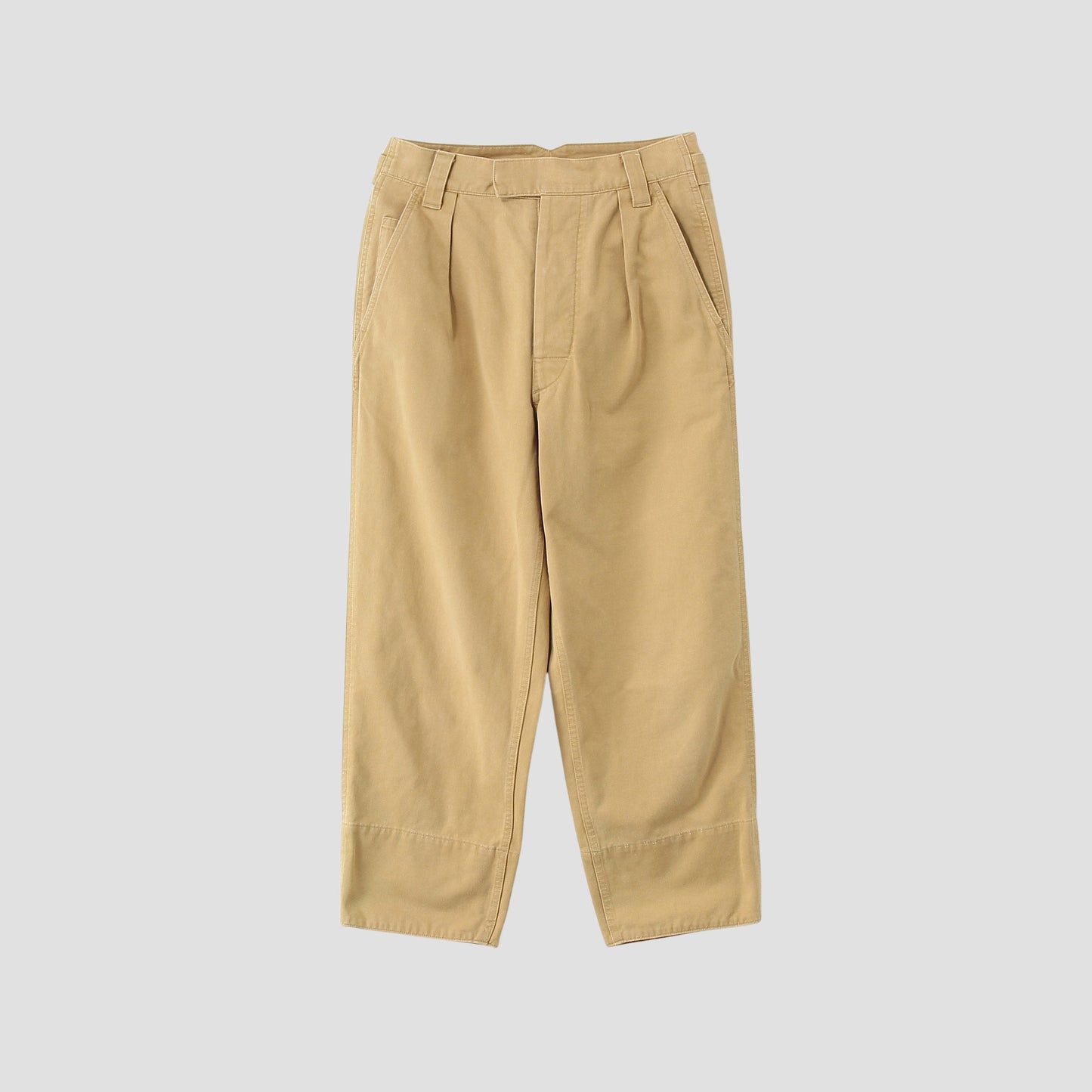 WASHED COTTON DRILL TROUSERS