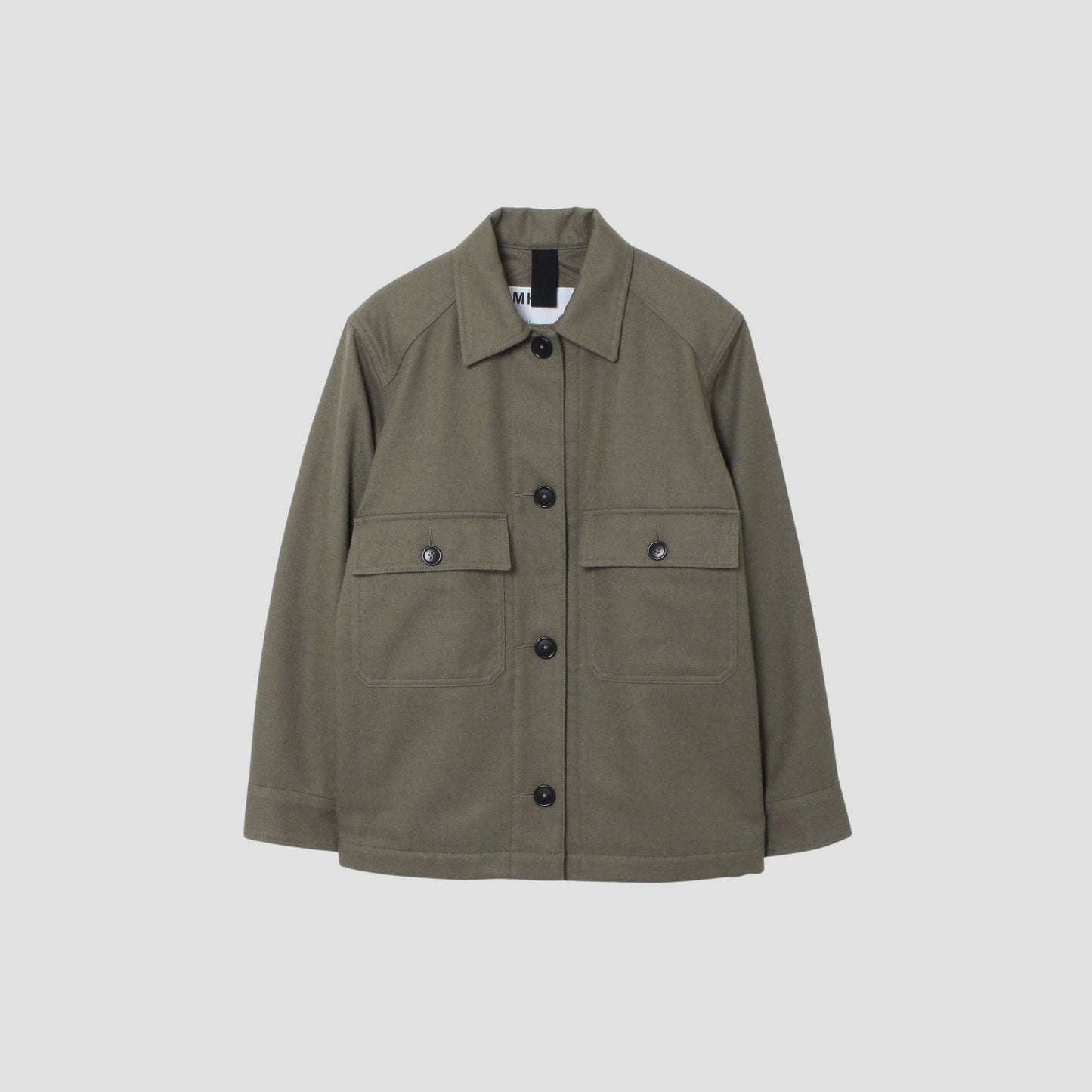 WOOL COTTON DRILL BLOUSON
