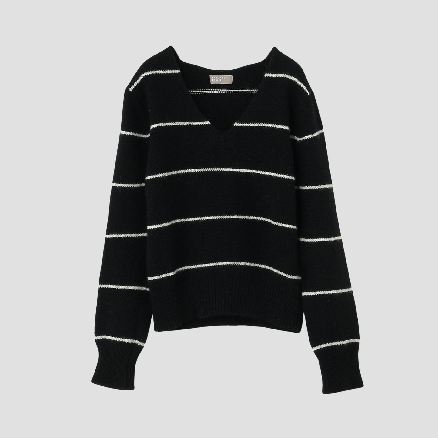 STRIPE WOOL JUMPER KNIT