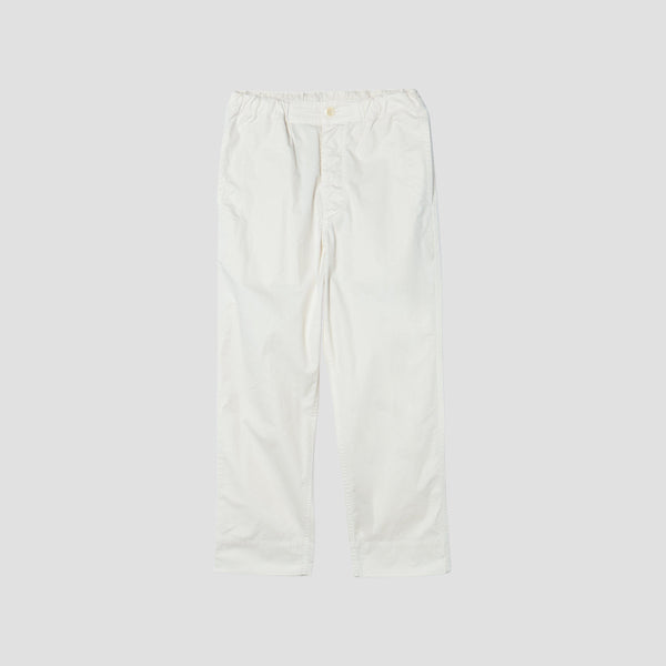 SUPERFINE COTTON TWILL TROUSERS