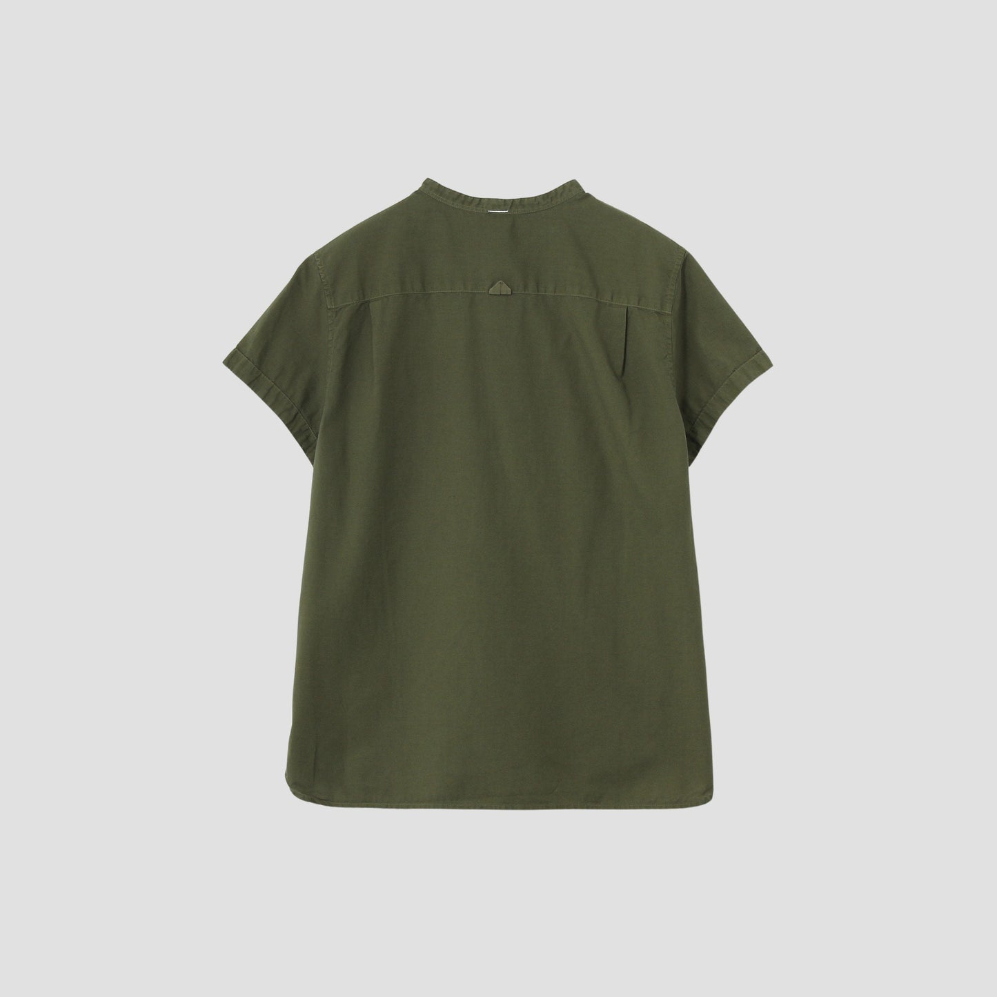 GARMENT DYE COTTON LINEN  SHIRT