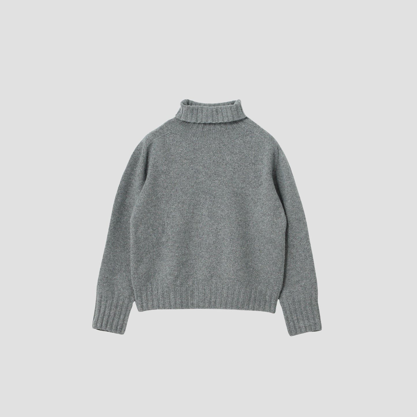 WIDE ROLL NECK KNIT