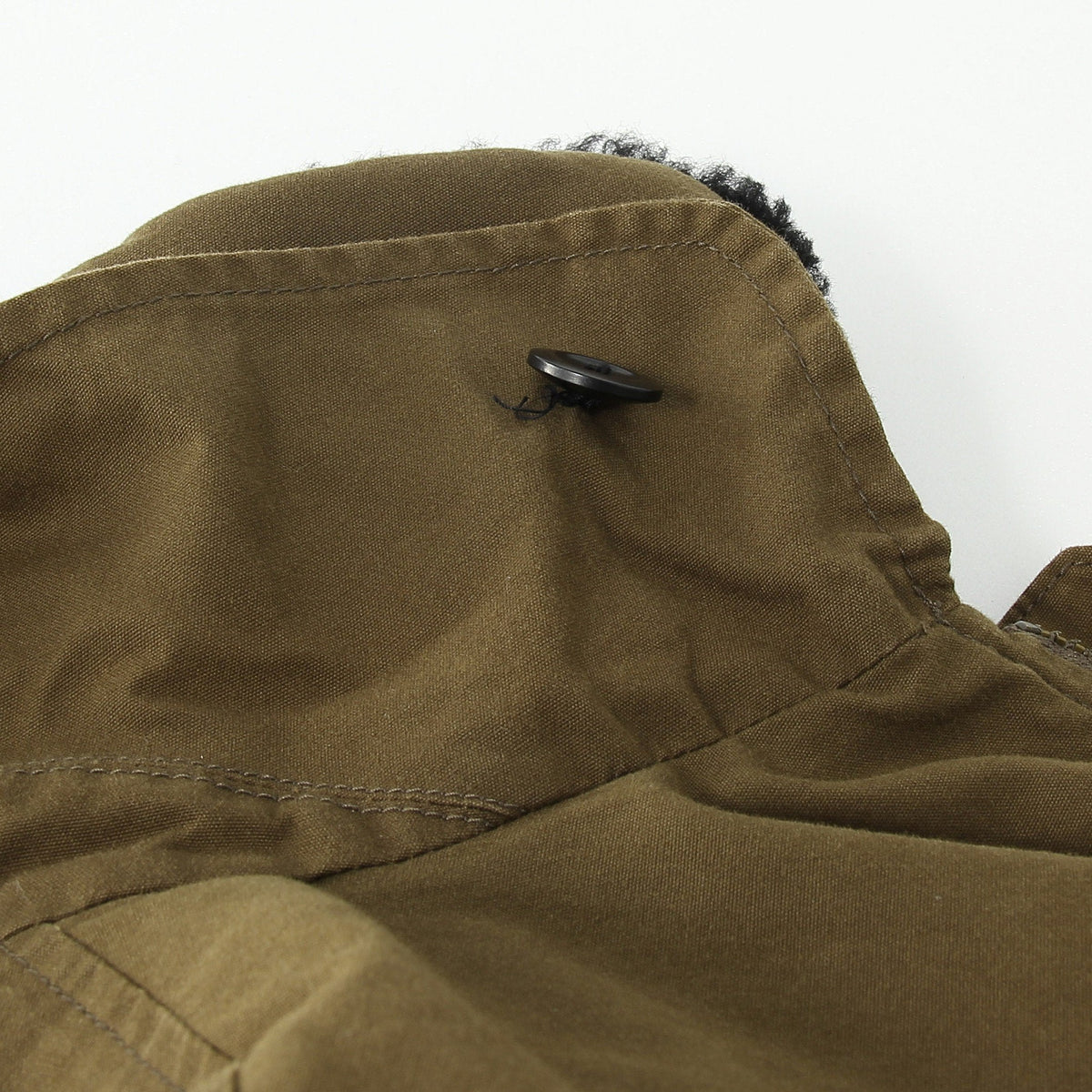 WASHED WAXED COTTON BLOUSON