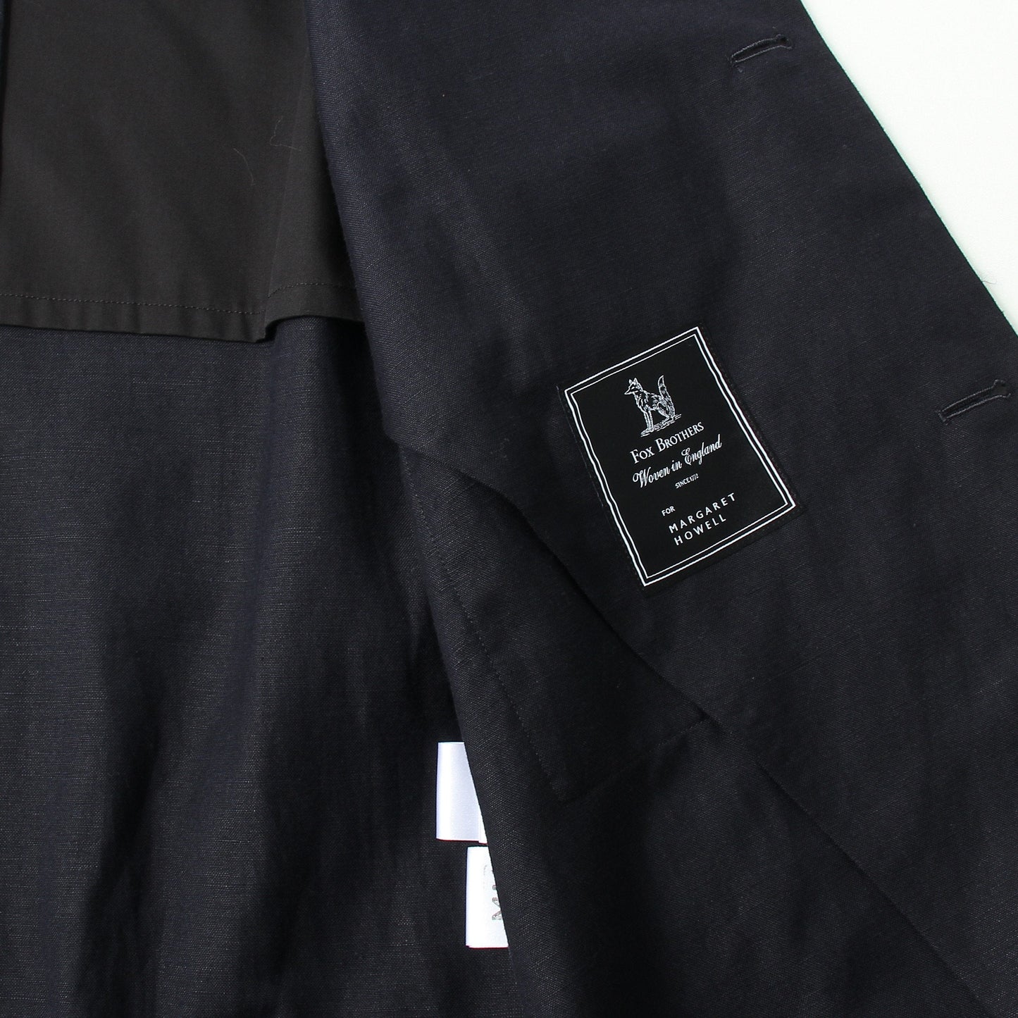 WOOL LINEN PLAINWEAVE BLOUSON