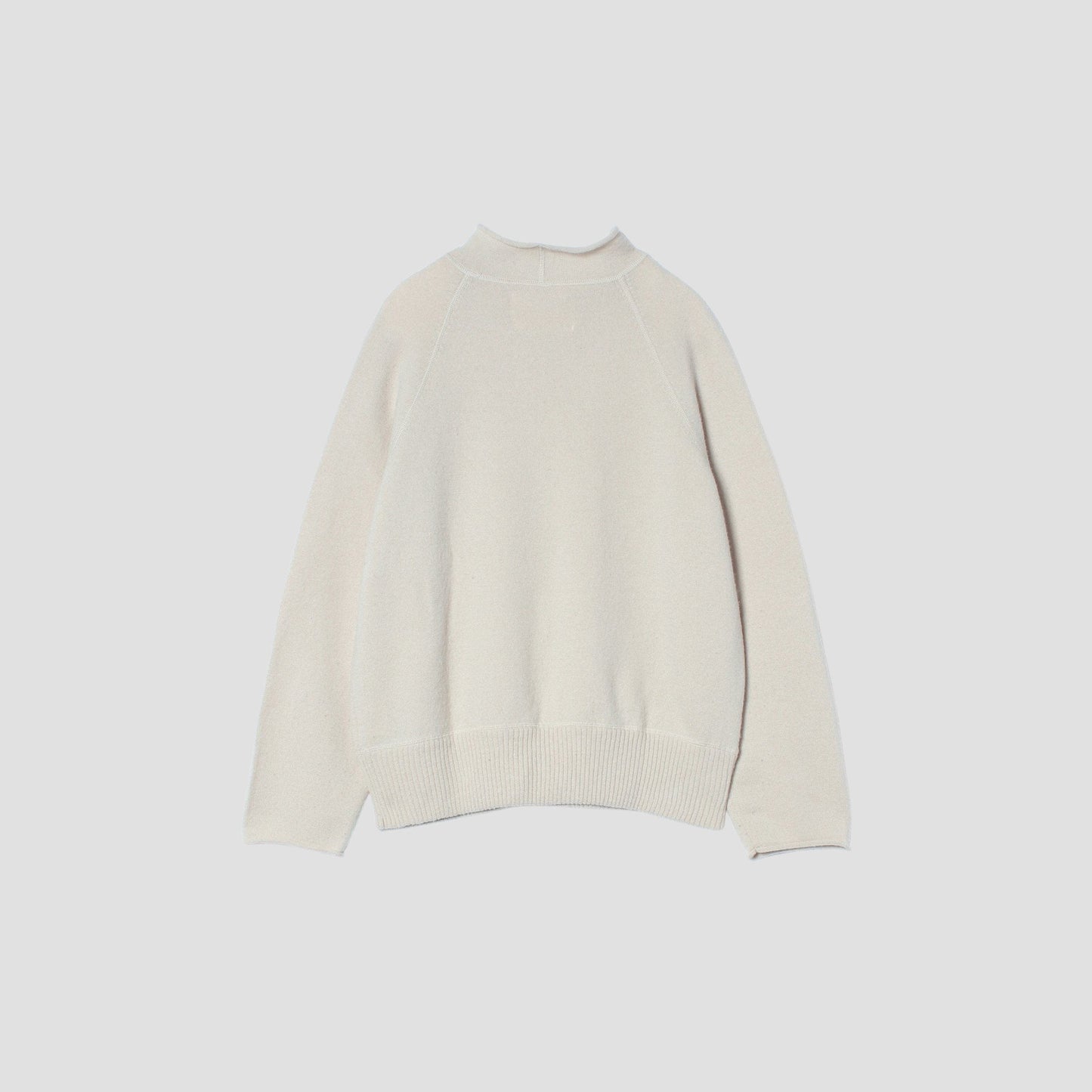 FELTED ROUGH WOOL KNIT