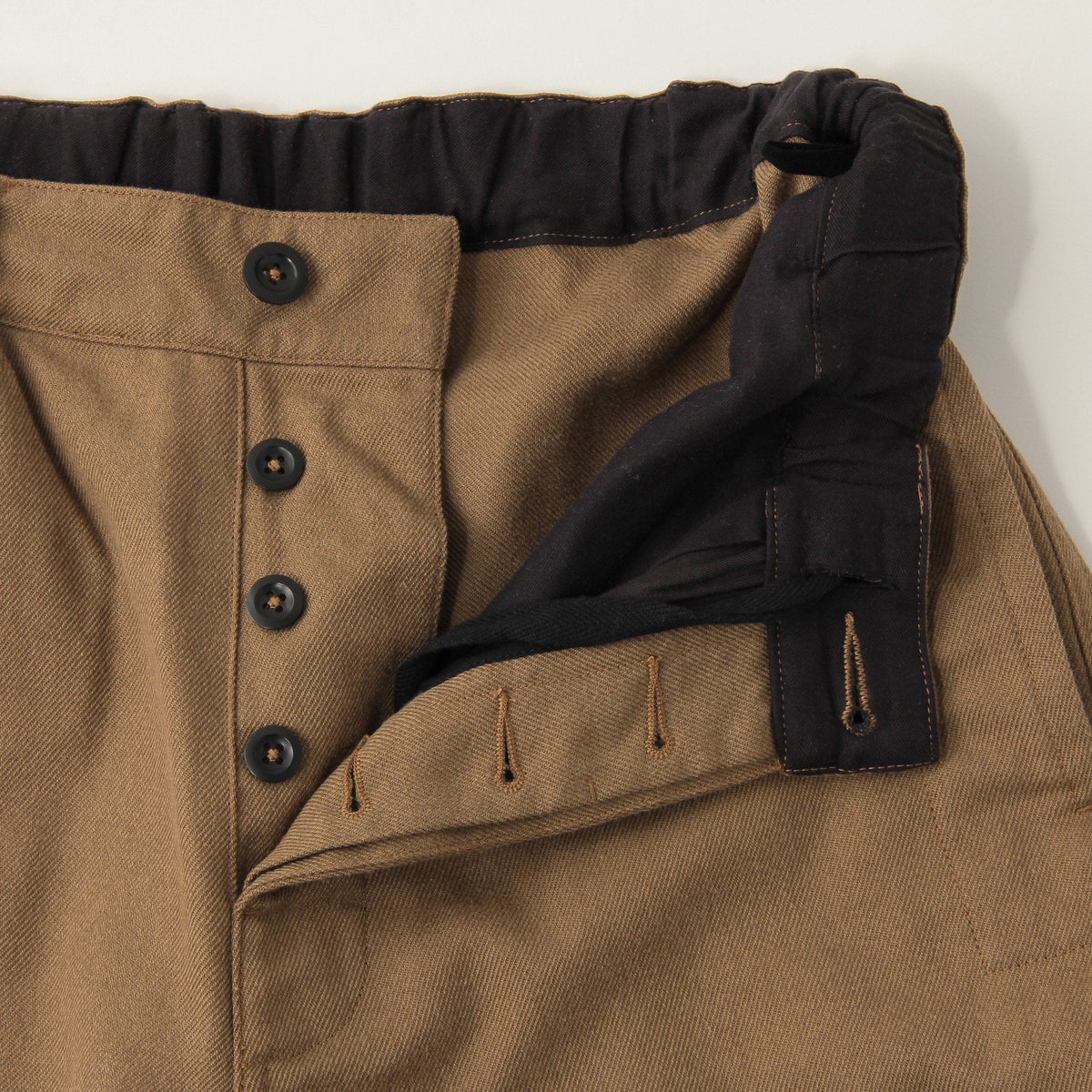 WOOL COTTON DRILL TROUSERS