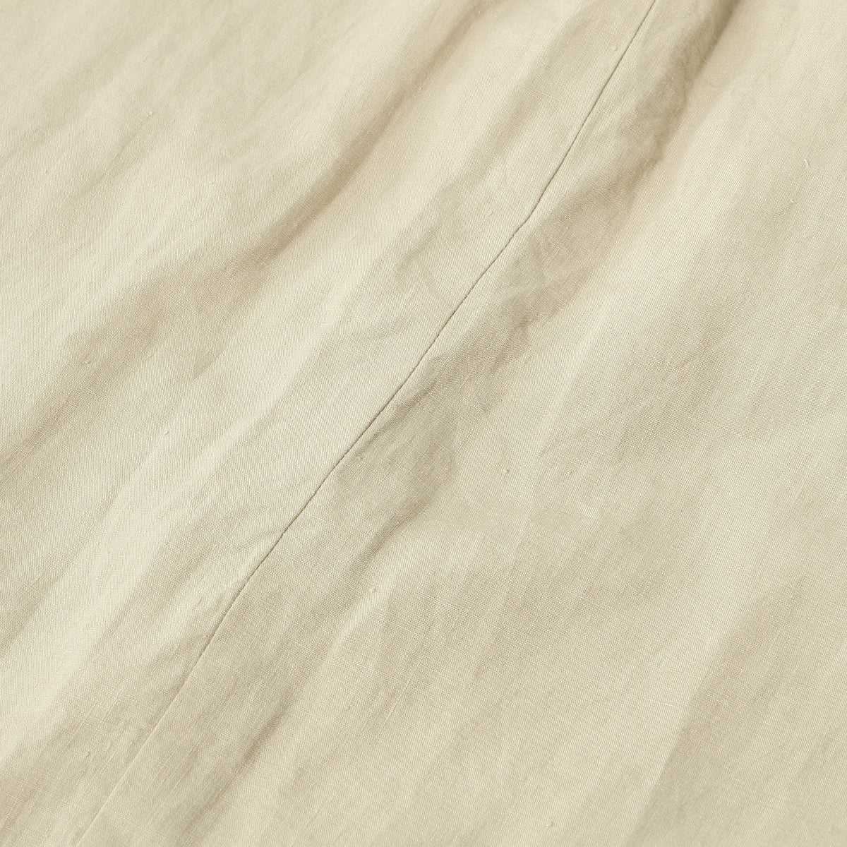 DENSE FINE LINEN POPLIN SKIRT