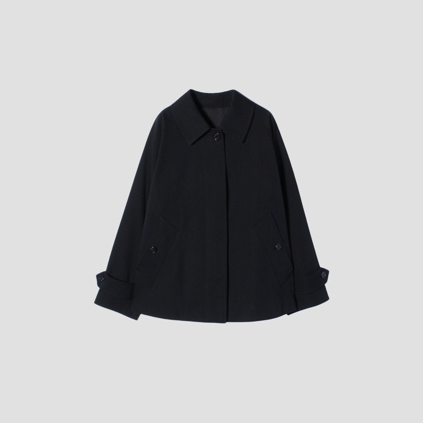 COTTON WOOL TWILL COAT