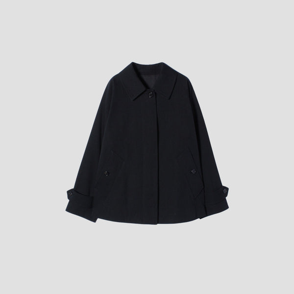 COTTON WOOL TWILL COAT