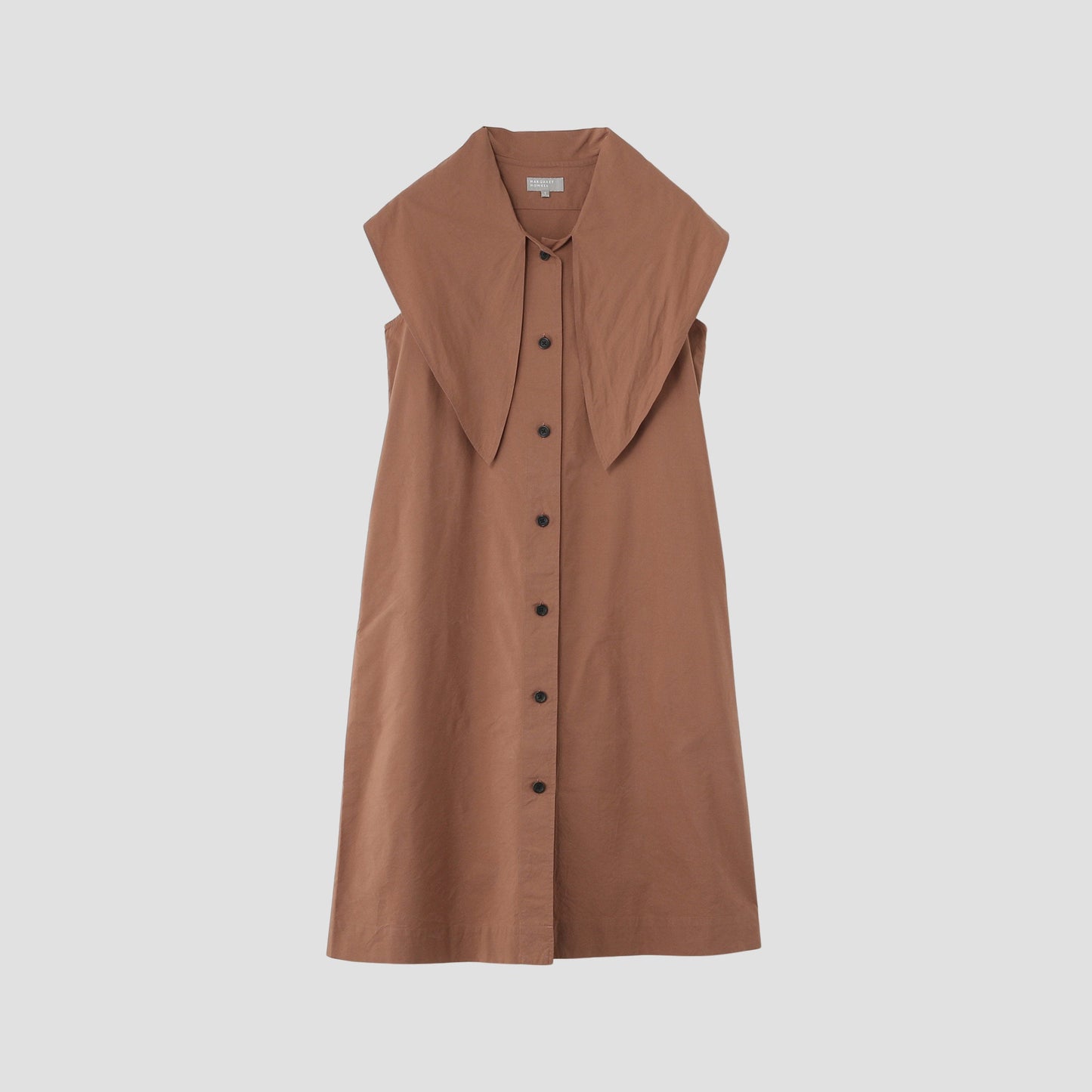 COTTON SILK POPLIN DRESS