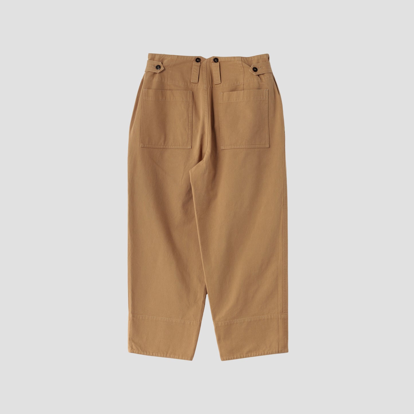 WASHED COTTON DRILL TROUSERS