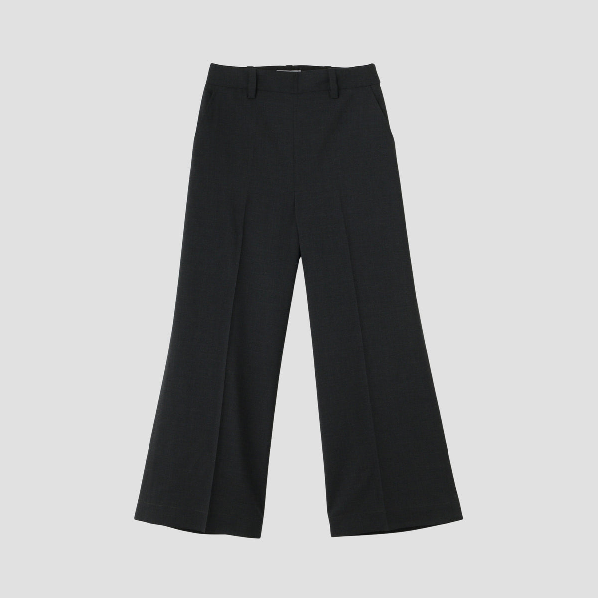 SUMMER WOOL POPLIN TROUSERS