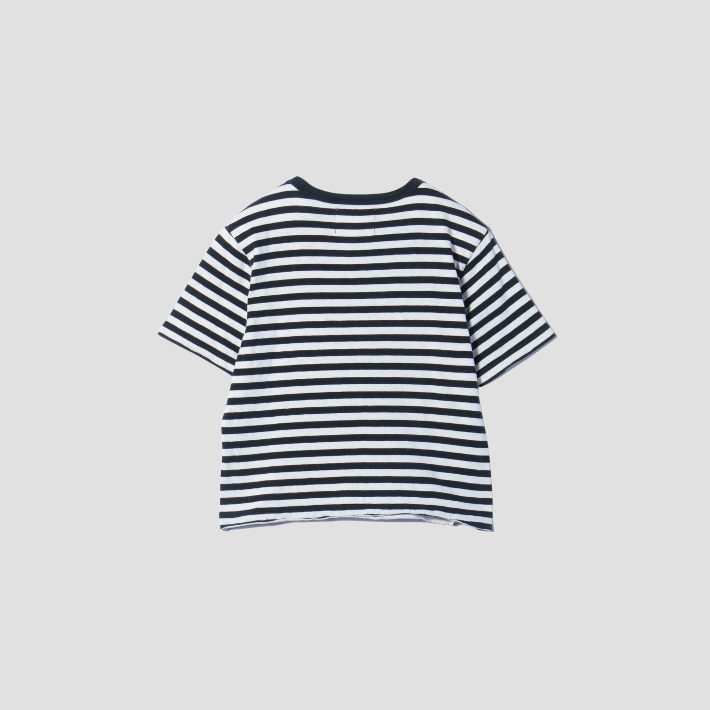 ROUGH COTTON STRIPE JERSEY