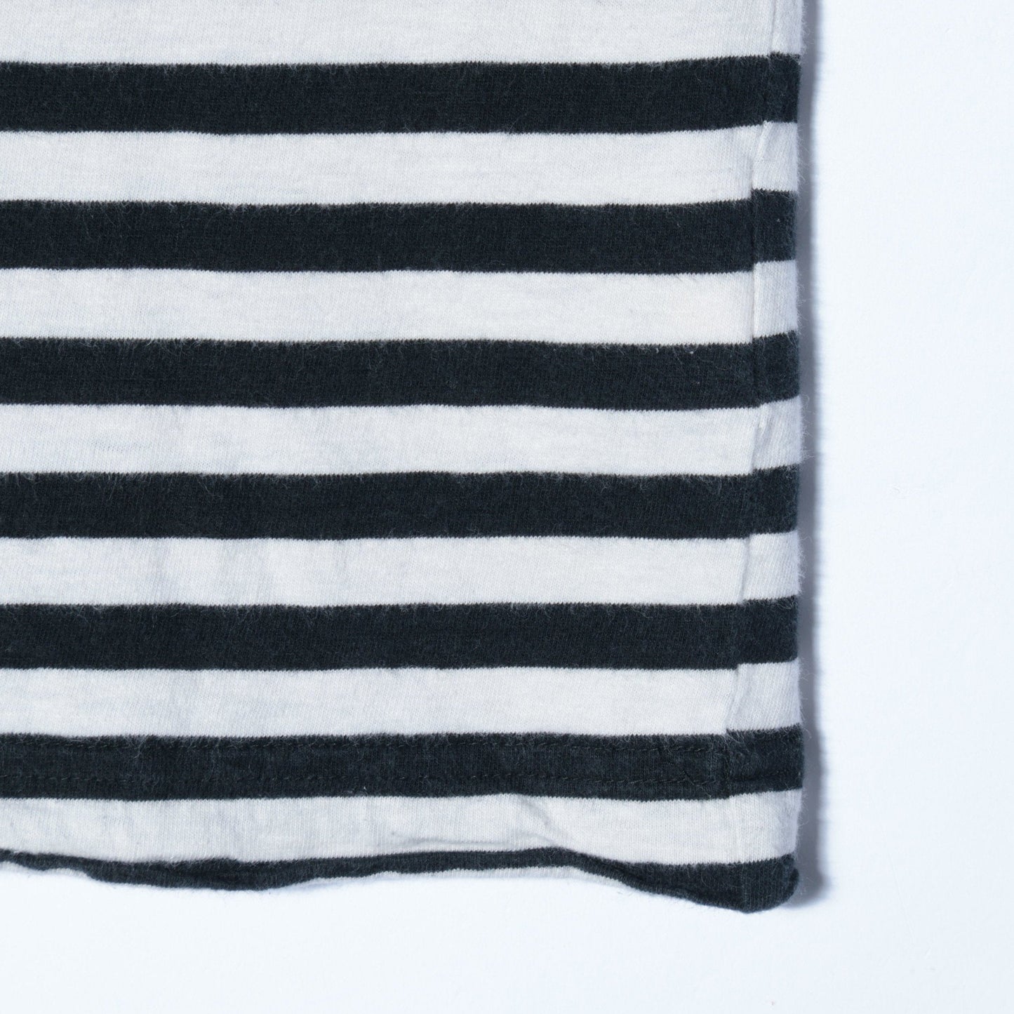 ROUGH COTTON STRIPE JERSEY