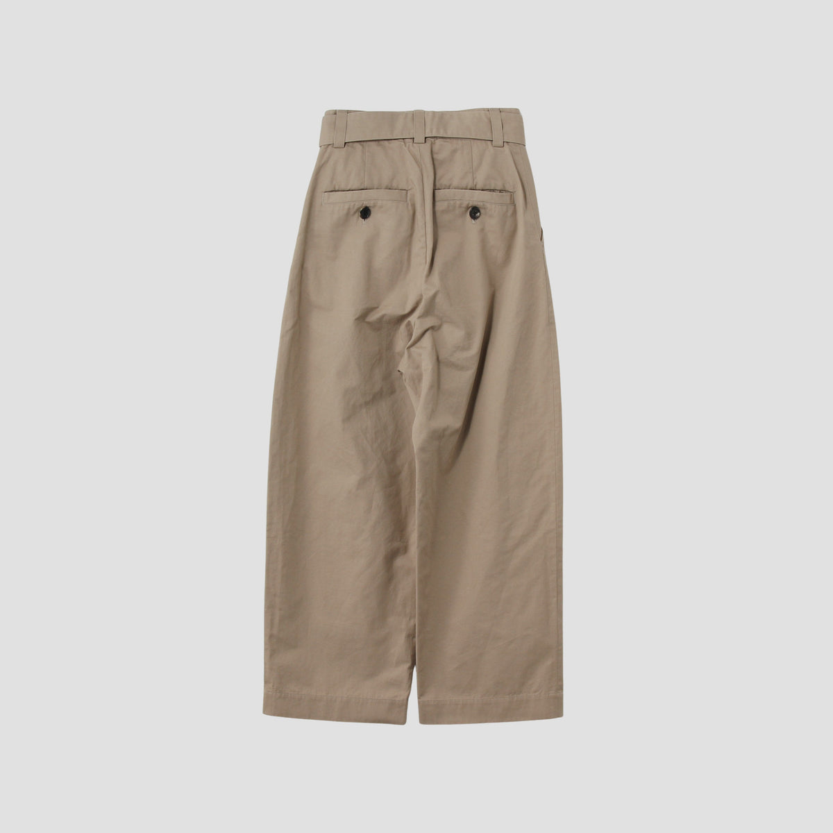 LIGHT COTTON LINEN TWILL TROUSERS