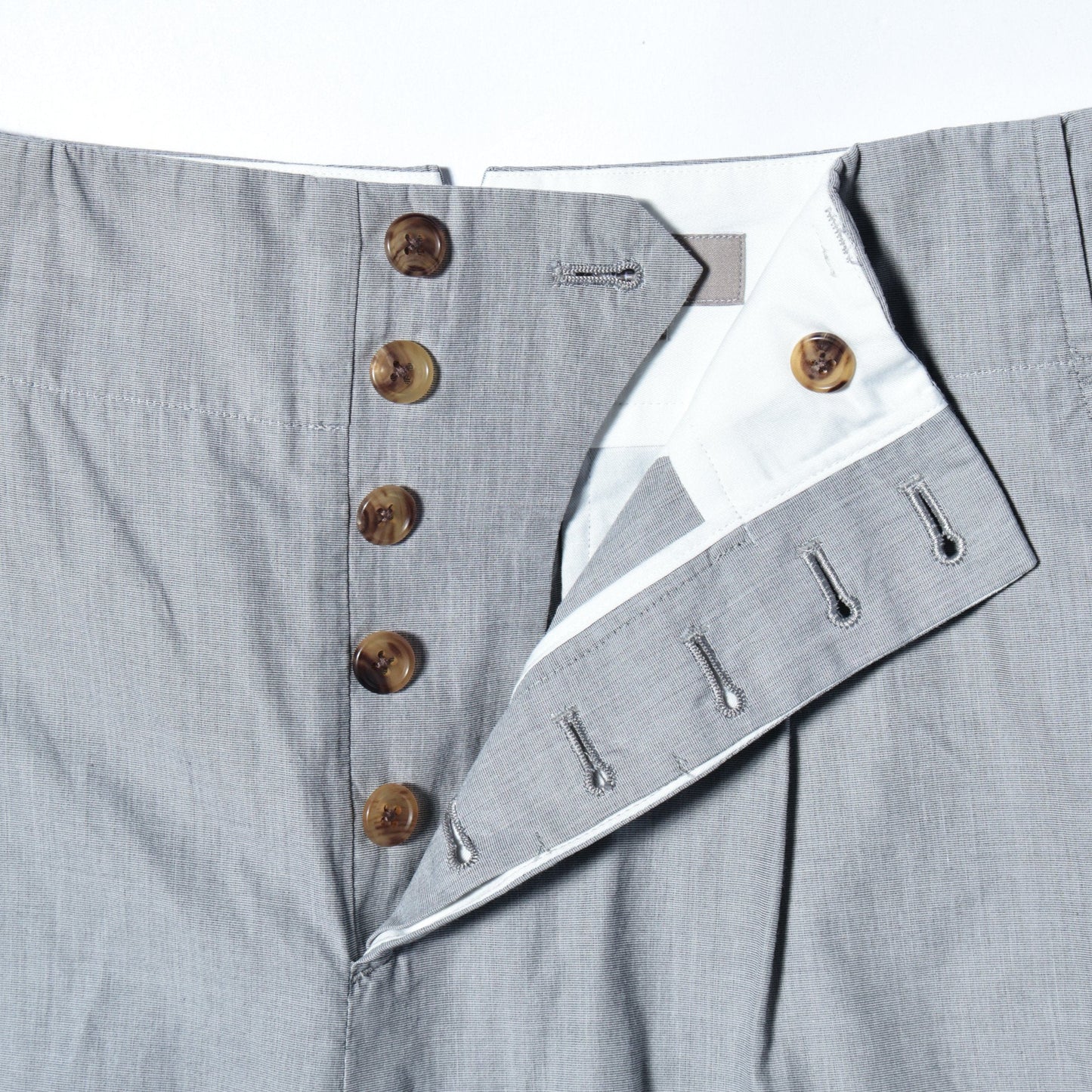 END ON END COTTON SHIRTING TROUSERS