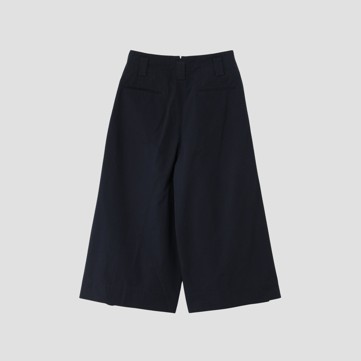 COMPACT COTTON TROUSERS