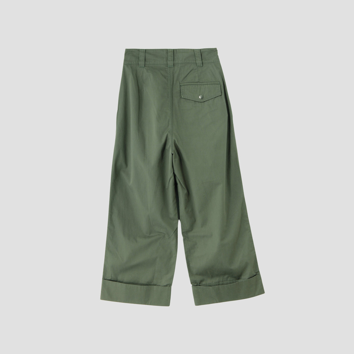 SOFT DENSE COTTON TROUSERS