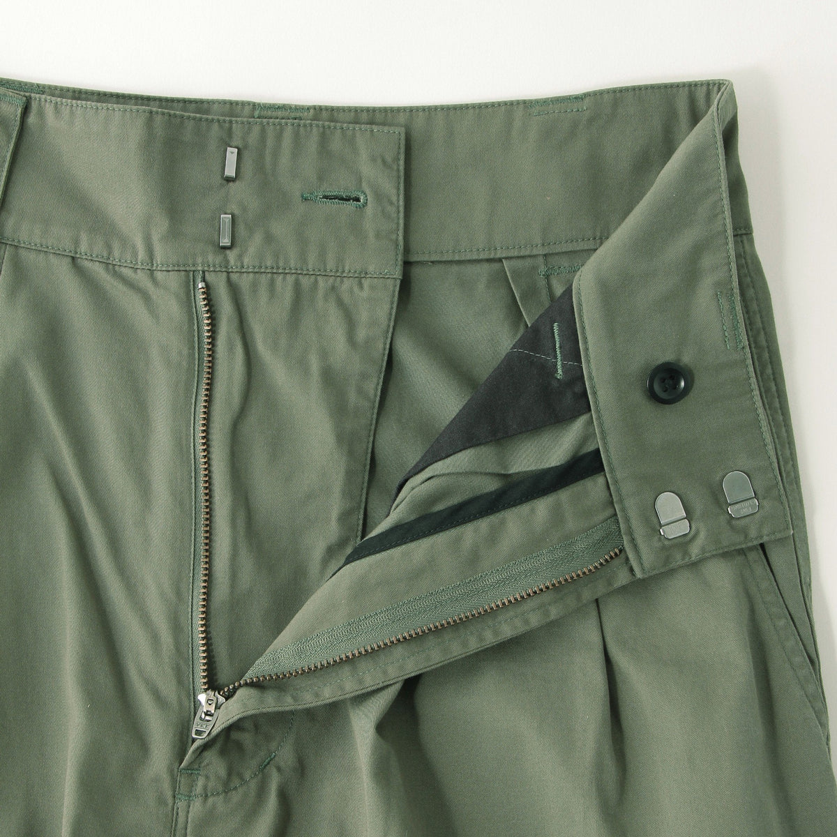 SOFT DENSE COTTON TROUSERS