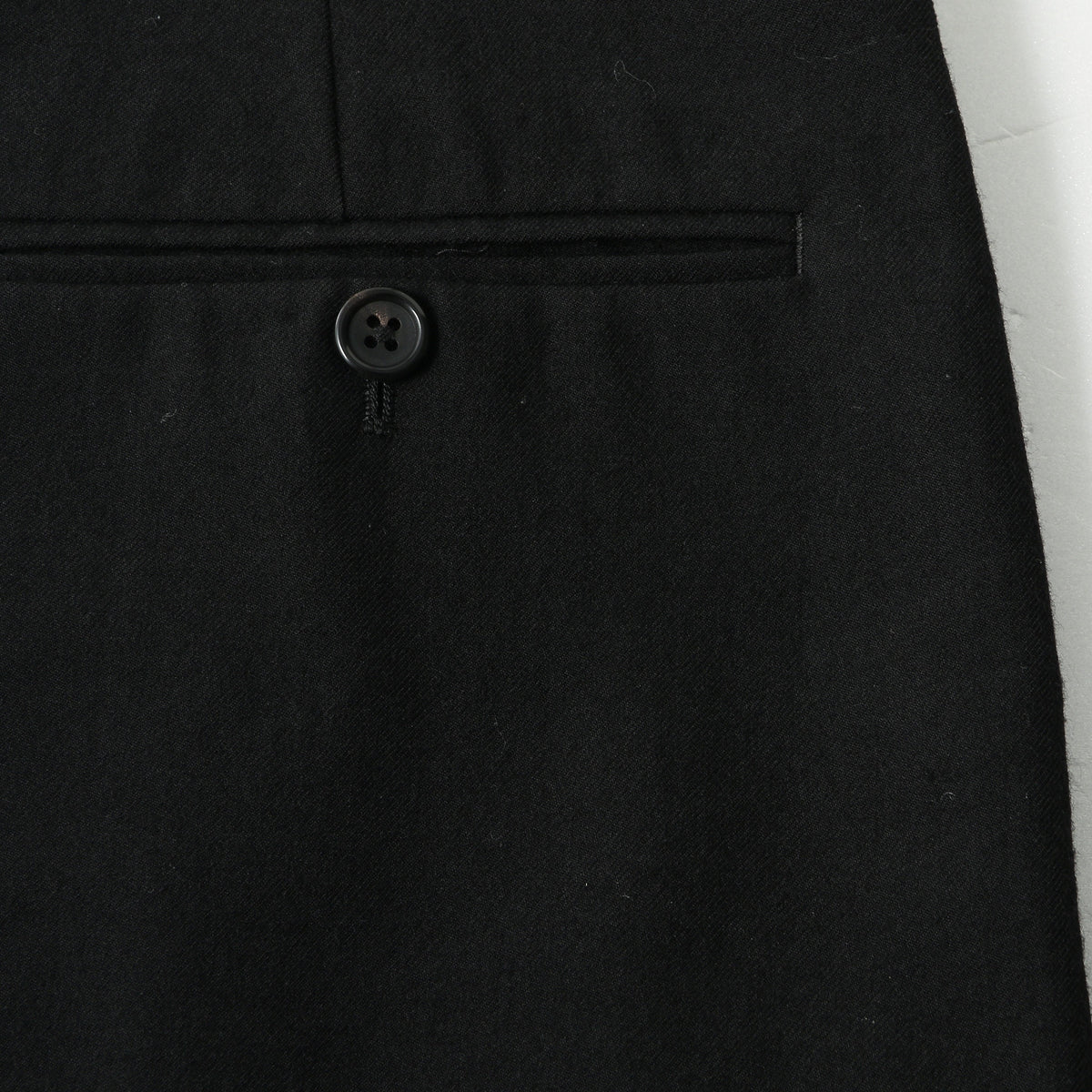 MILLED WOOL TWILL DRESS