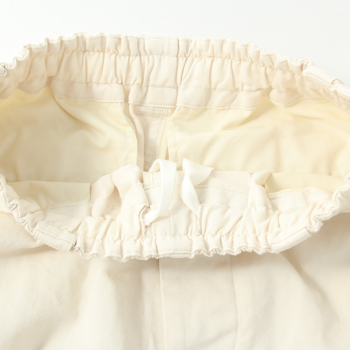 SOFT COTTON LINEN TWILL TROUSERS