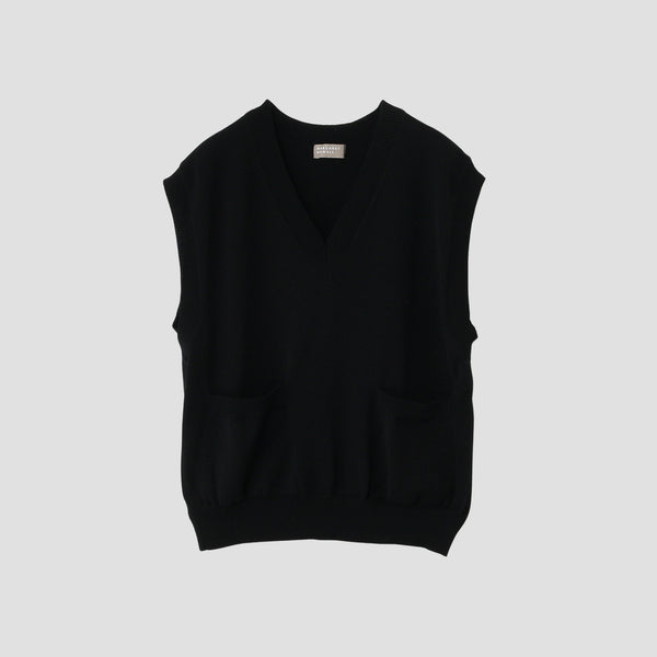 POCKET SLIPOVER KNIT